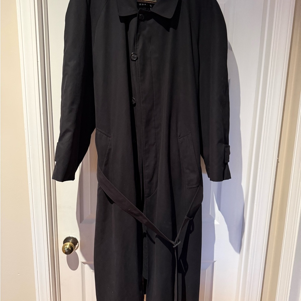 Newport Men's Dark Trench Coat